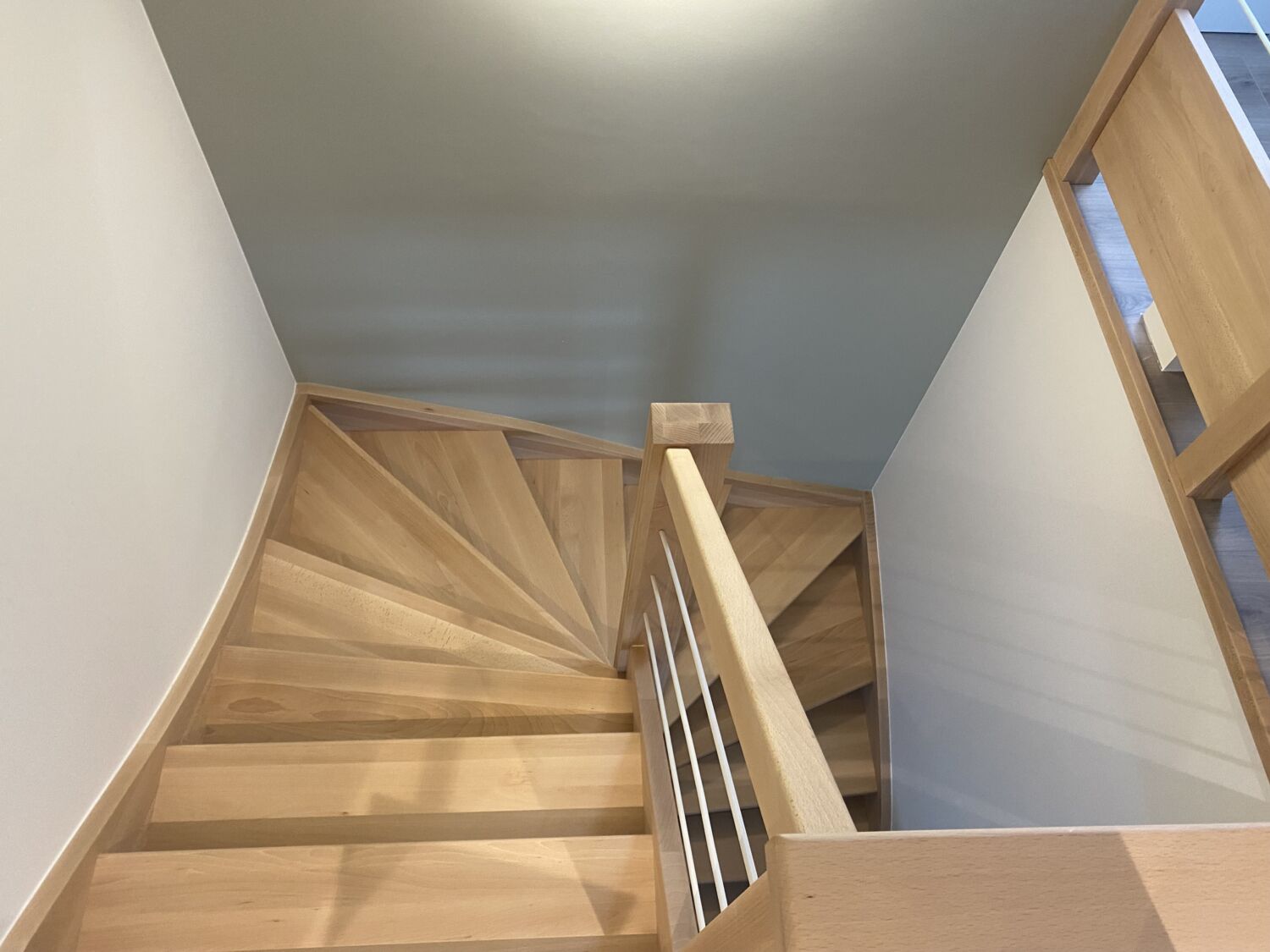 Menuiserie intérieure, création d'un escalier