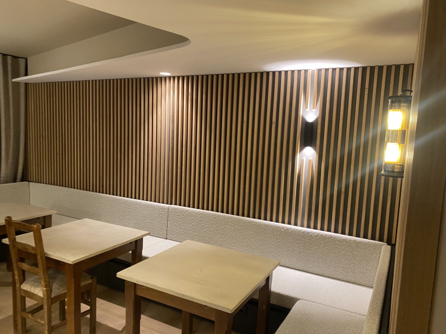 Création de claustras pour un restaurant