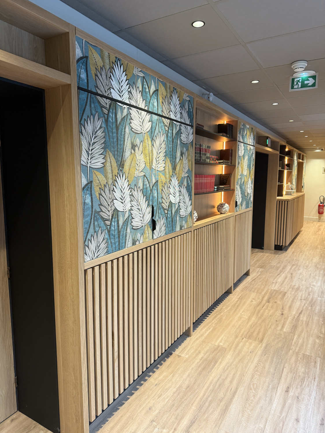 Aménagement et menuiserie pour un hôtel - Ébénisterie de Carouge à Thônes