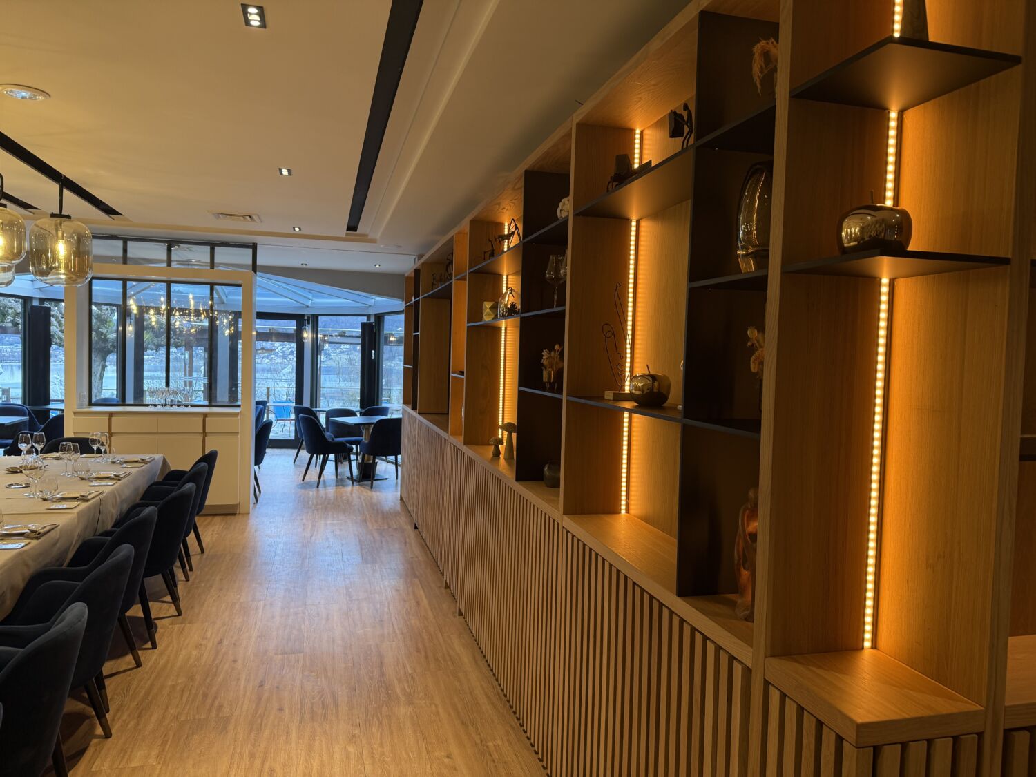Aménagement et menuiserie pour un hôtel - Ébénisterie de Carouge à Thônes