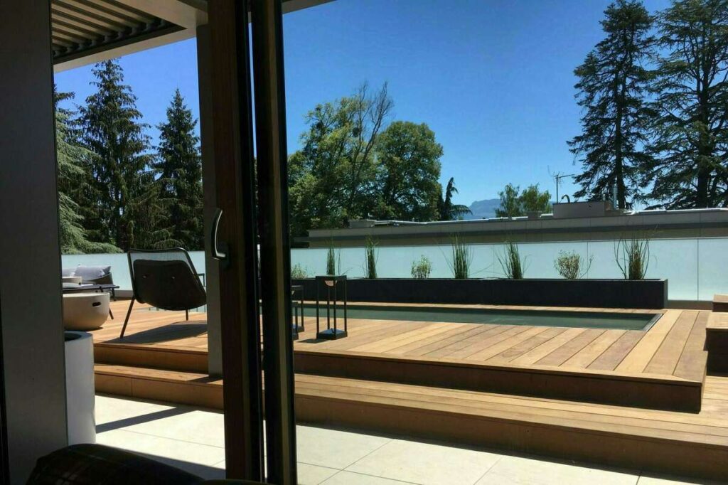 Construction d'une terrasse en bois