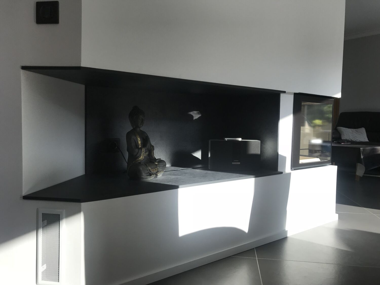 Home staging d'un salon